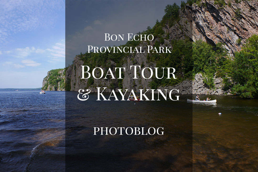 The Wanderer Boat Tour to Mazinaw Rock in Bon Echo Provincial Park